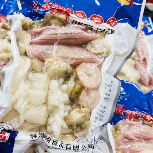 海鲜全家福海鲜拼盘方便菜商用