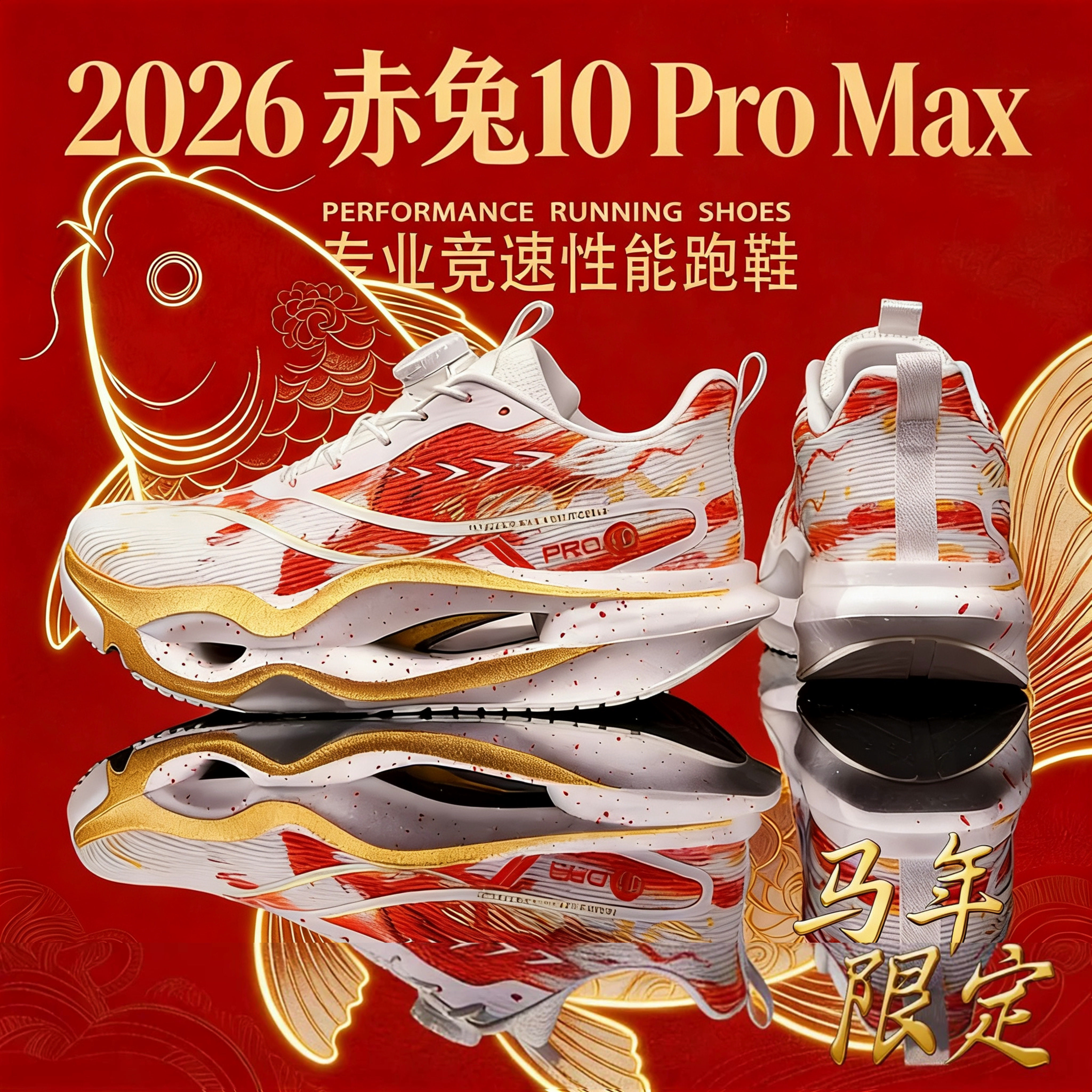 赤兔10promax全掌碳板跑步鞋男童专业运动跑鞋儿童透气减震运动鞋