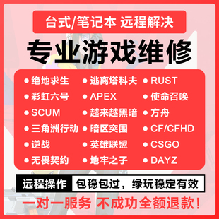 三角洲机器码维修 无畏契约暗区机器码维修 环境重置