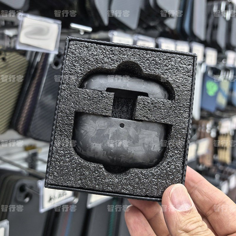 碳纤维保护套适用苹果AirPods Pro3无线蓝牙耳机充电盒奢华外壳