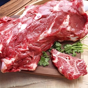 【华胜缘】精品满肉牛脖骨五斤 国产纯干 谷饲清真 顺丰发货