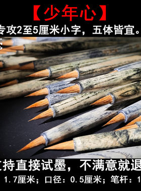 惠然堂少年心毛笔小楷笔小行草笔