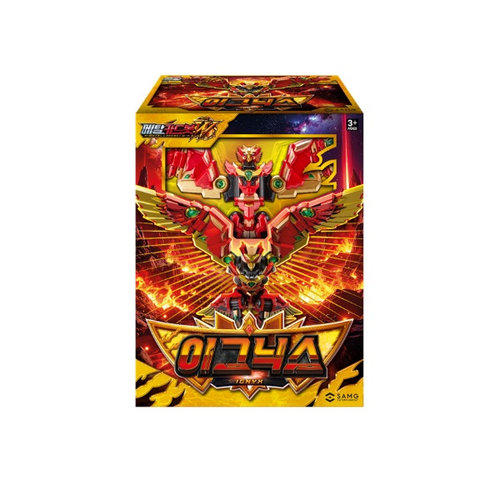 韩国Metal Cardbot W 金属卡炫卡斗士凤凰机甲车变形机器人玩具