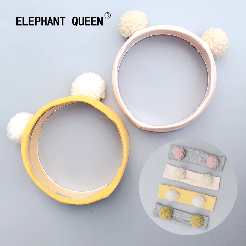 婴儿纯棉发带女宝宝超弹满月百天