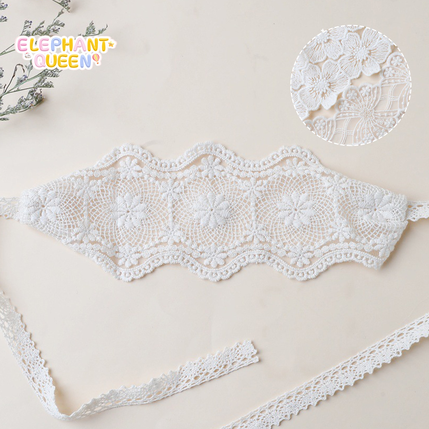 女宝宝蕾丝花边发饰头饰