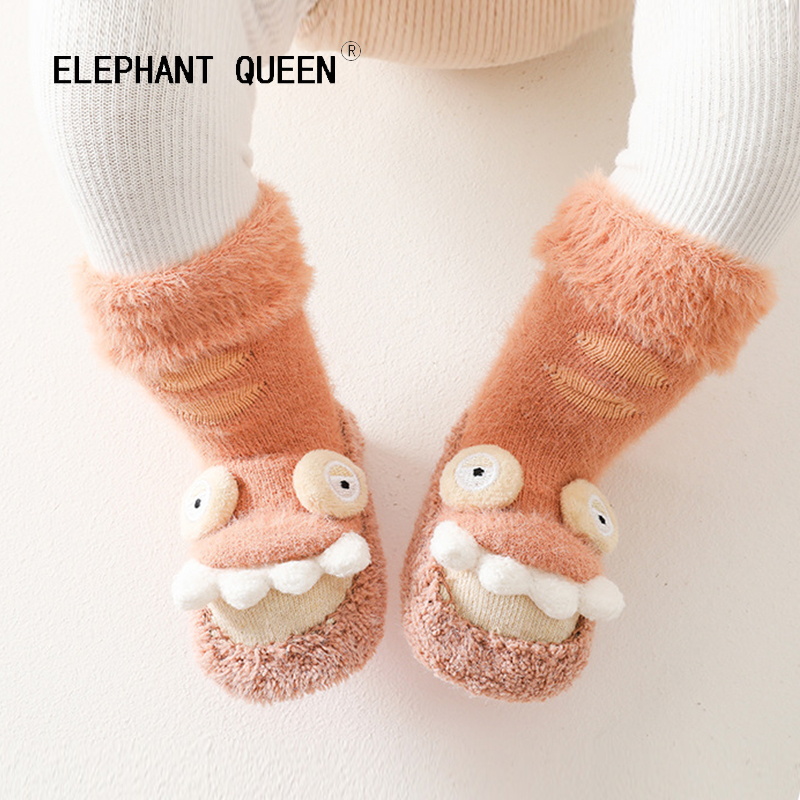 elephantqueen可爱地板袜秋冬
