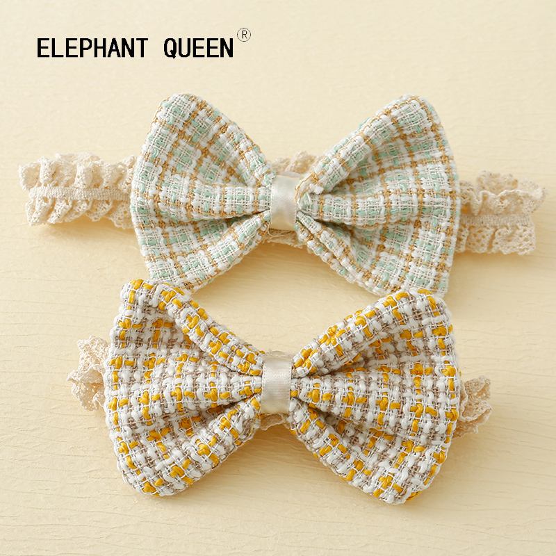 满月周岁韩版女宝宝小香风发带