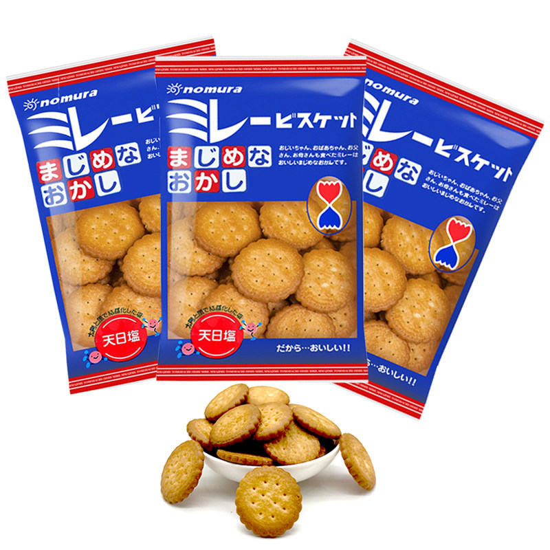 日本进口野村薄脆饼干休闲零食小吃饼干