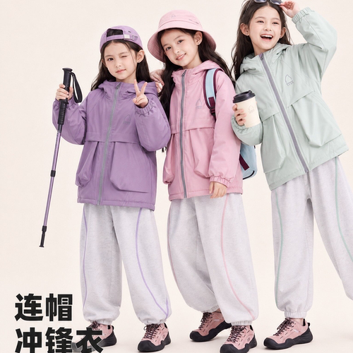 【橘子树】秋冬时髦洋气儿童轻暖棉服保暖外套J28810
