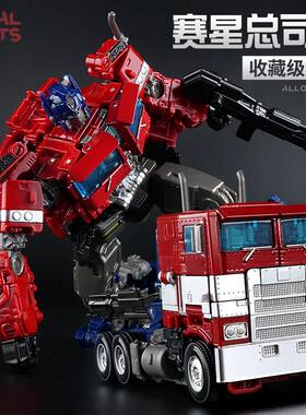 擎天大柱变形机器人擎天柱平头卡车玩具儿童手办收藏模型SS38