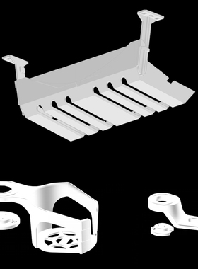 电竞升降儿童学习电脑桌三配件理线盒耳机挂钩水杯架收纳