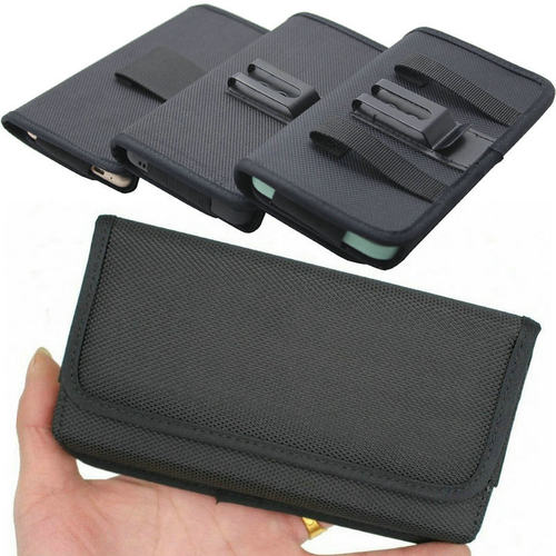 帆布穿挂两用单层薄款挂腰手机包