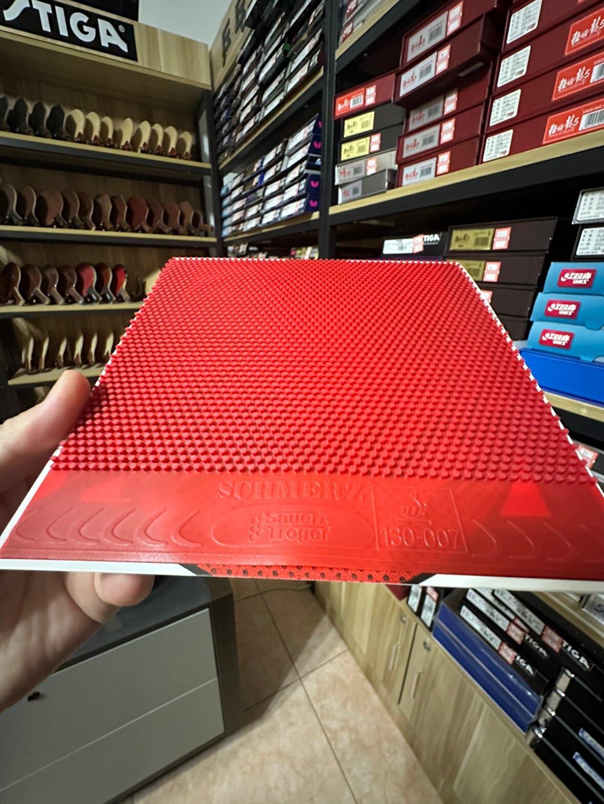 索尔特中颗粒蘑菇头高粘长胶