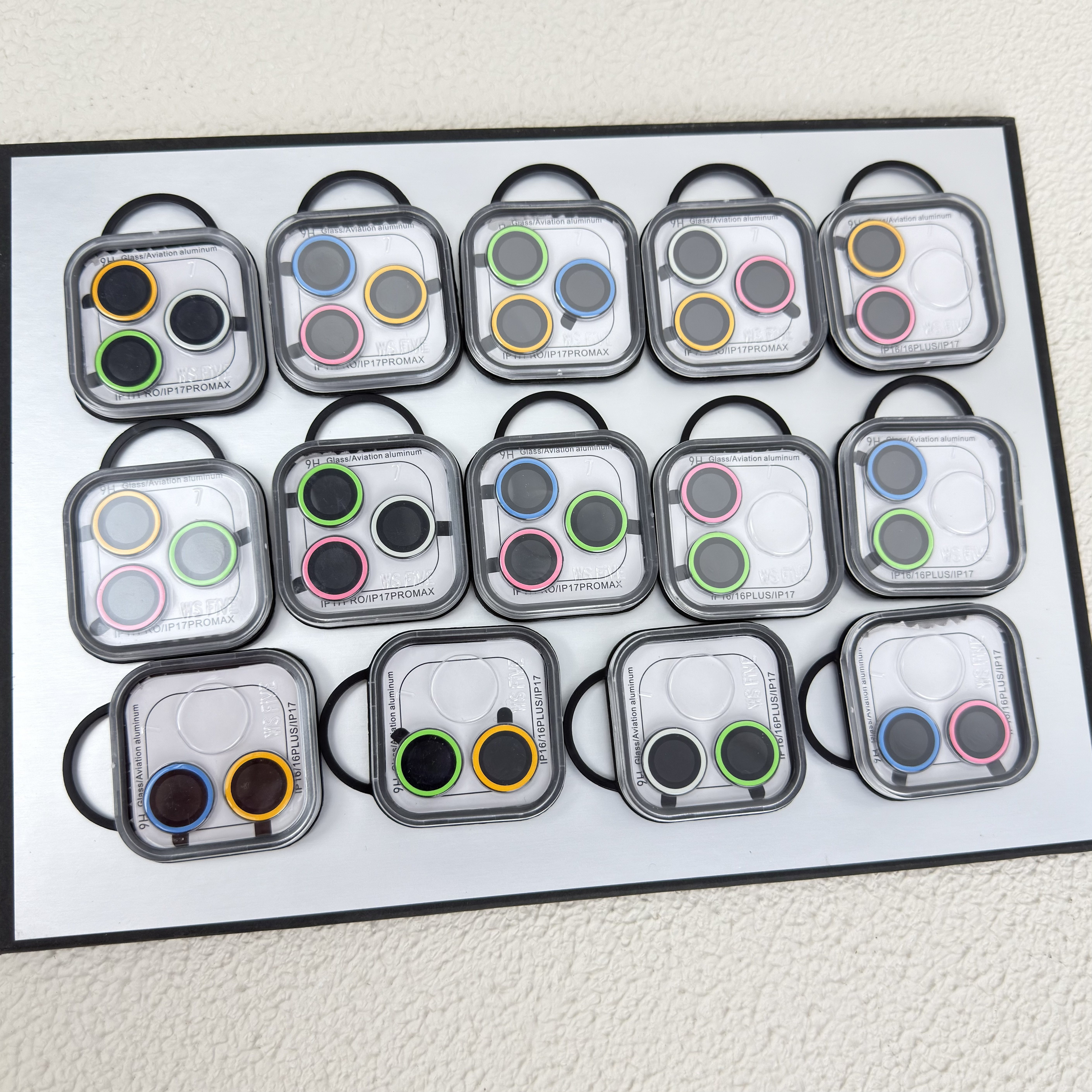 适用苹果17promax手机镜头膜单个iPhone16pro摄像头保护圈15plus夜光14pro彩