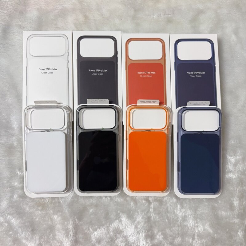 官网同款【1:1还原】适用苹果17promax手机壳magsafe磁吸iPhoneAir透明16pro简约15高级感14新款13保护11套12