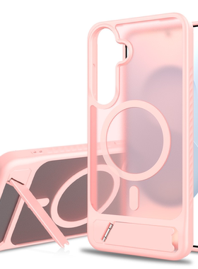 丰尚肤感45°支架适用三星S26ultra磁吸手机壳S25/S24/S23新款支架保护壳S24ultra高档S23U全包防摔