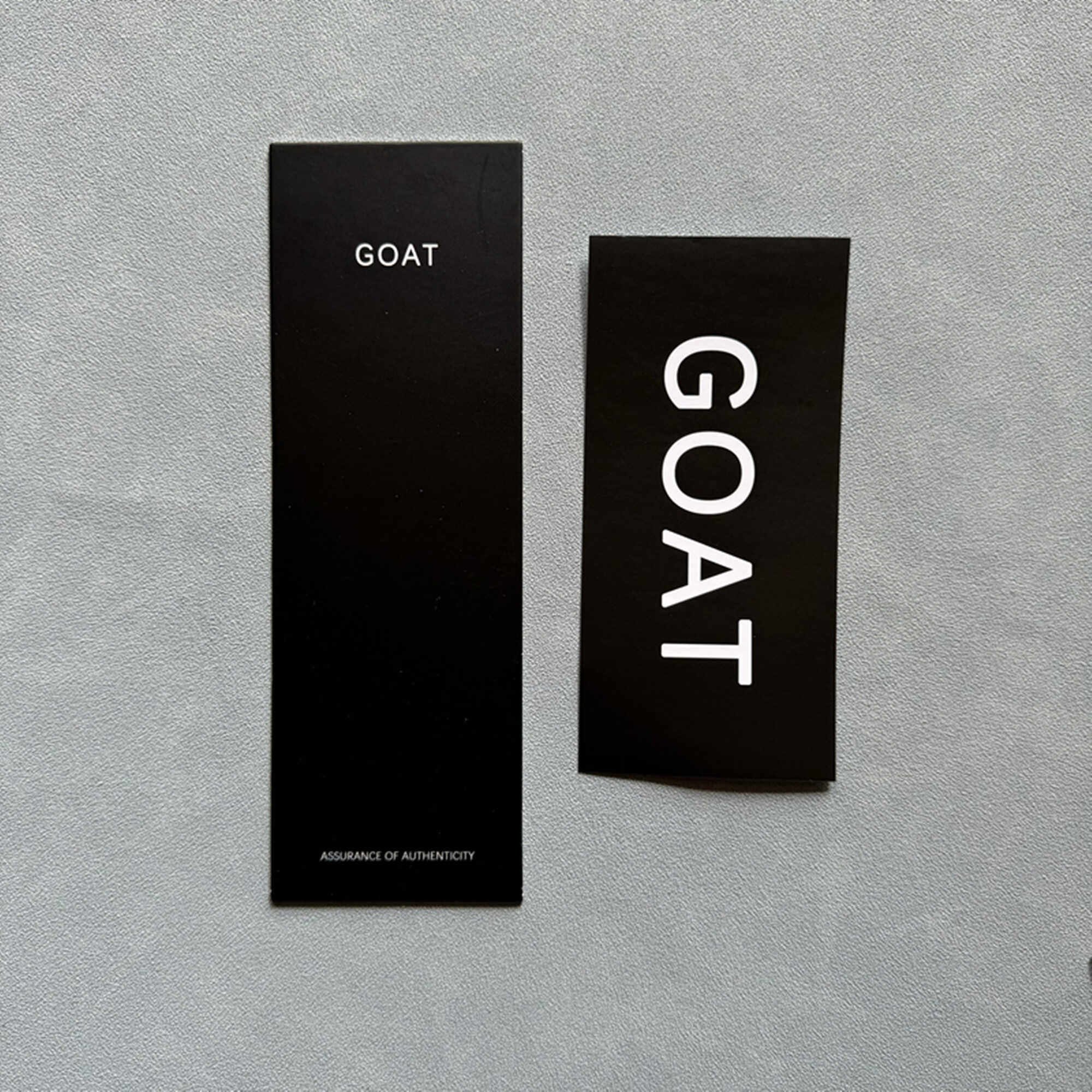 thumbnail for GOAT Goat Card Tag Universal Tag Clothing Bag Shoe Label Anti-Adjustment Bag Buckle Card