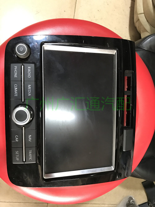 大众新途锐辉腾导航显示屏 影音显示屏CD 导航显示器 原装拆车件