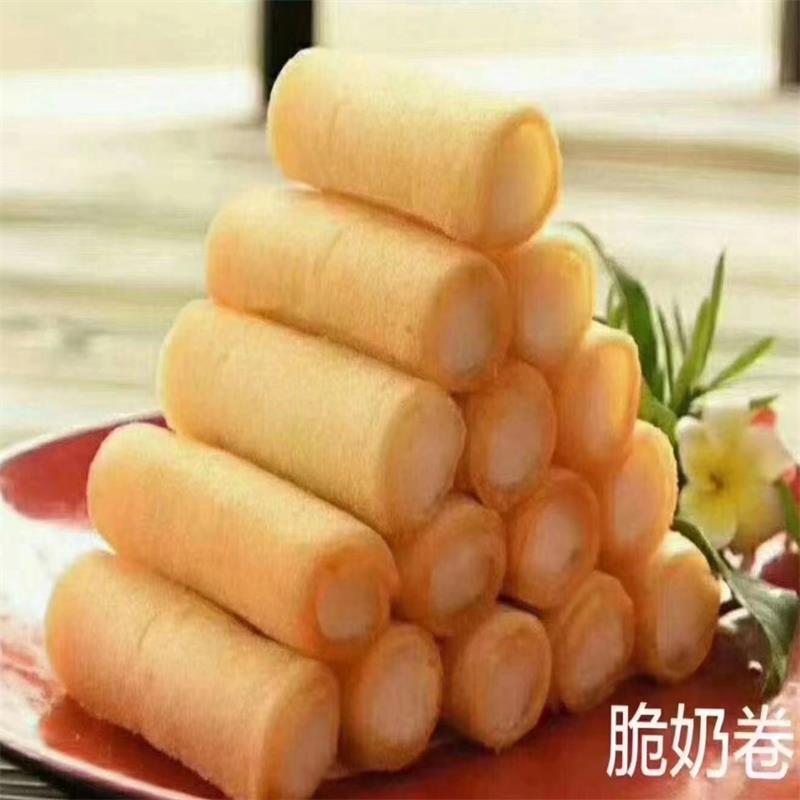 顺德脆皮奶卷大良炸牛奶冷冻传统点心主食牛奶卷急冻小食广东包邮