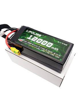 植保机电池12000毫安22.2V 25C多轴 航拍 测绘 无人机吊运锂电池