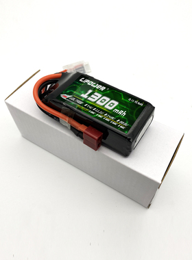 航模电池1300mAh 11.1V 25C KT板 穿越机航模锂电池
