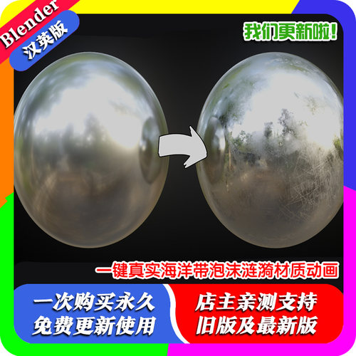 Blender插件 Quick Roughness Layers 1.32 真实纹理图层粗糙贴图