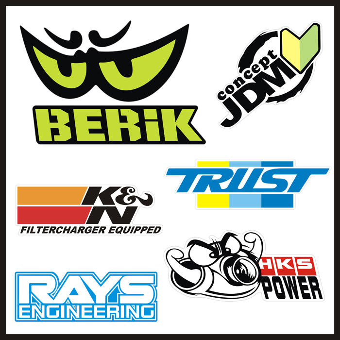 反光贴纸190改装地平线生化危机反光贴车贴摩托车电动车鬼火