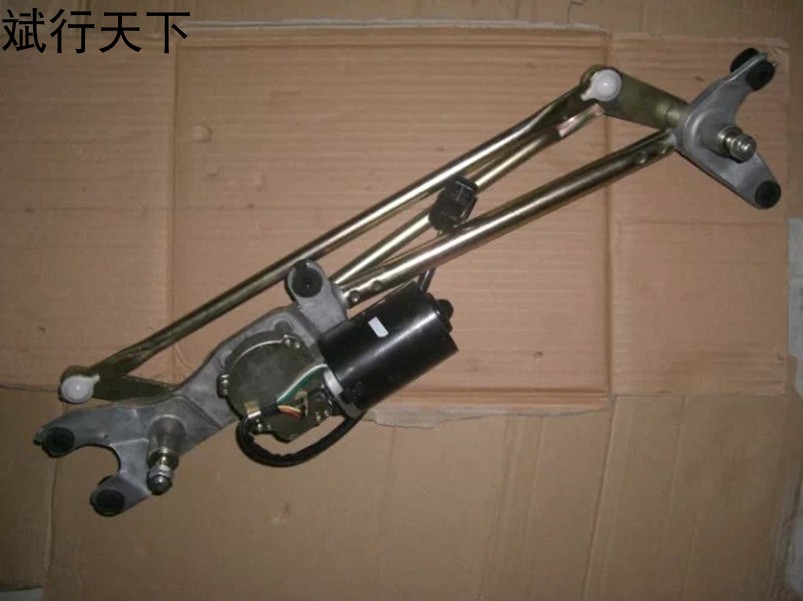 适用黄海旗胜F1 大柴神至尊版 雨刮电机雨刷拉杆刮水器连动杆总成