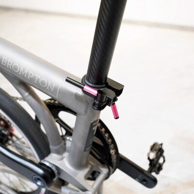 钛合金座杆夹折叠扣彩色