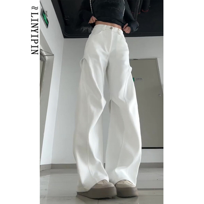 终于找到不透内内的白色西装裤！