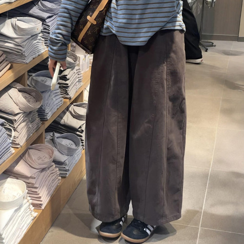 舒服到翘脚的阔腿气球弯刀裤！