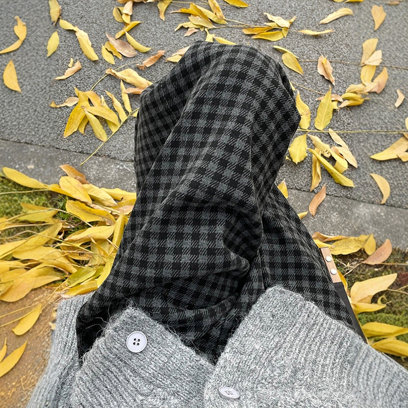 黑灰色复古格子加绒裤子女款秋冬大码胖mm显瘦休闲毛呢直筒阔腿裤,女装/女士精品,休闲裤,淘宝优惠券,粉丝福利购,淘宝优惠卷