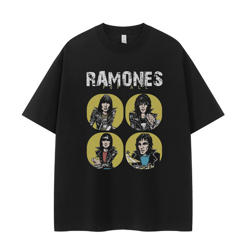 Ramones朋克复古美式T恤