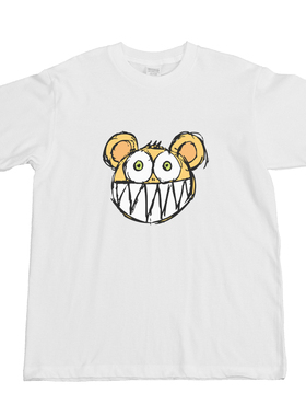 Radiohead摇滚乐队oasis绿洲圆领卡通ACDC皇后黑白大码t恤打底