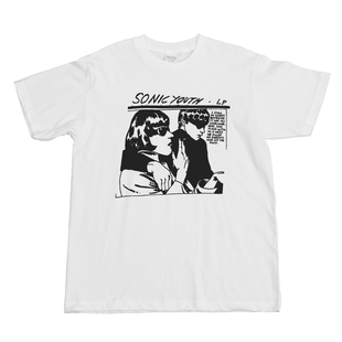 Sonic t恤 youth音速青年乐队摇滚绿洲舌头oasis枪花涅盘白长短袖