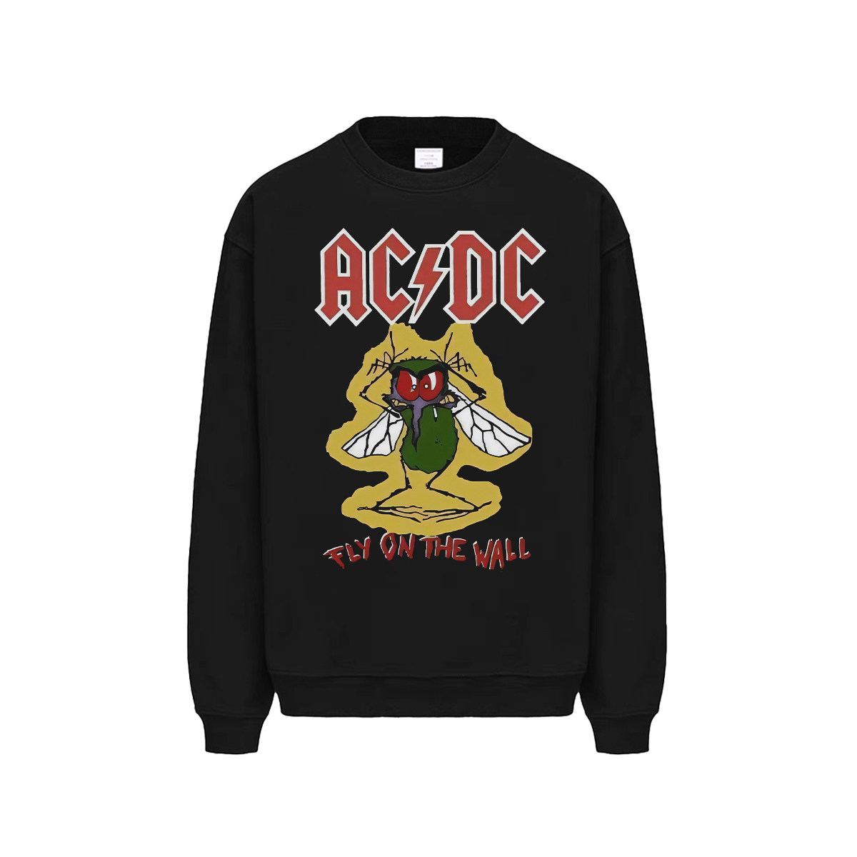 AC/DC美式摇滚风纯棉圆领卫衣