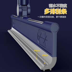 静电除尘纸魔术扫把刮地板拖地一体拖把家用卫生间刮水扫水一拖净