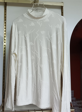 KOKOQUEEEN寇寇女王国风提花打底衫吉祥如意秋冬款外穿两用66906