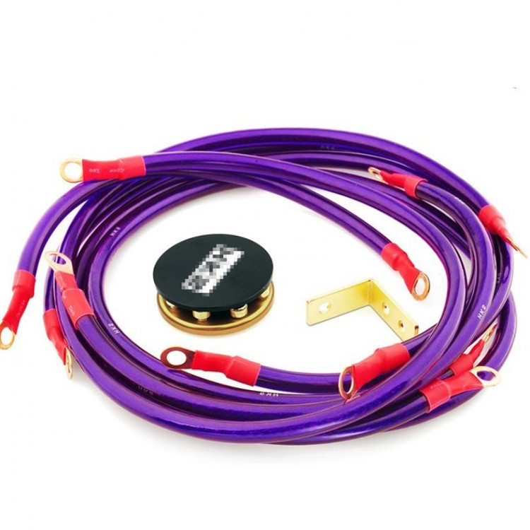 汽车改装增强搭铁地线 动力提升高性能稳定 电压强化车身盒装地线