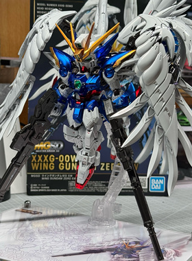 包邮 MGSD 飞翼高达零式 新风格场景地台 模型支架 收藏展示台