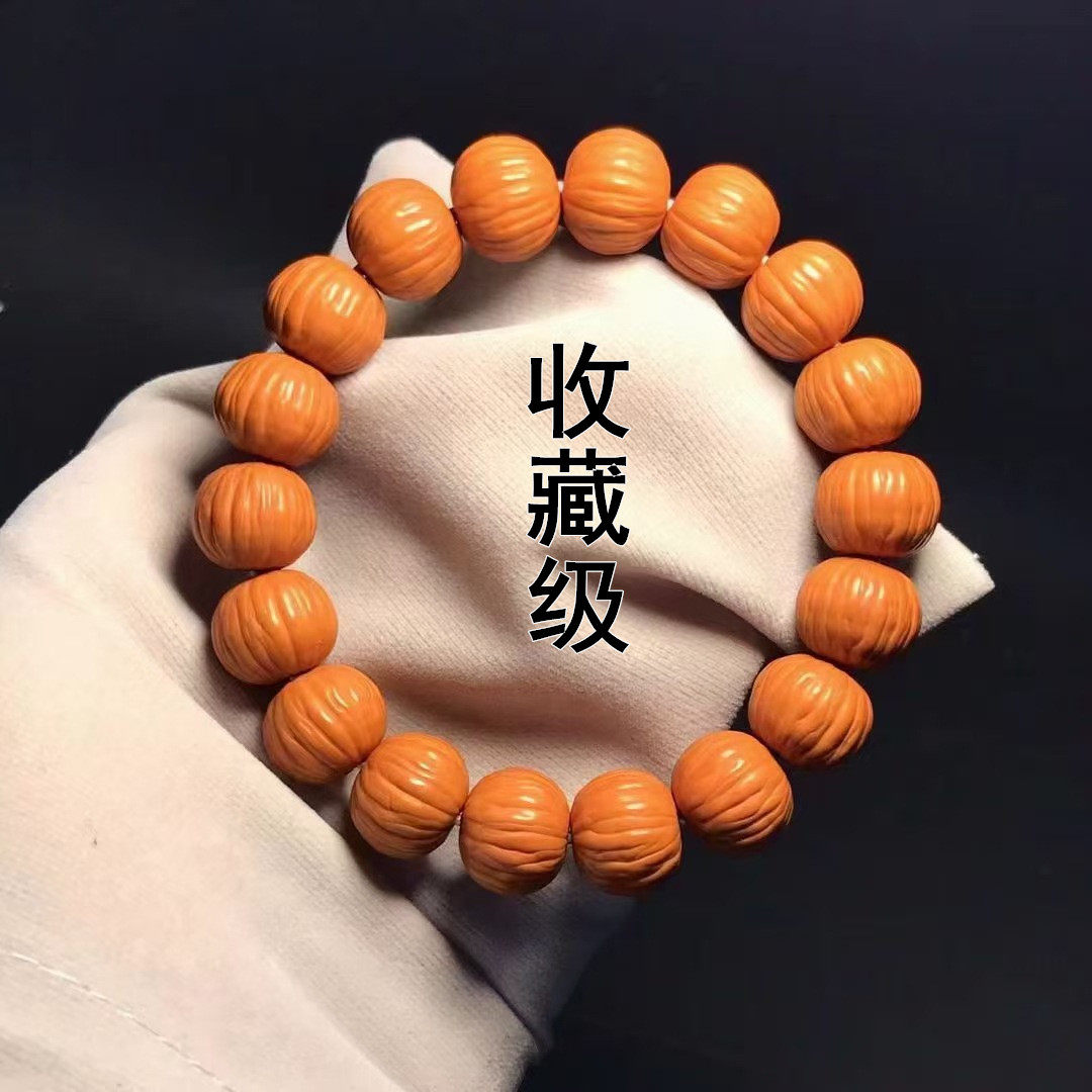 컬렉션 등급 원숭이 왕 지역 폭군 HERICIUM 머리 팔찌 천연 수정되지 않은 호박 더미 피닉스 깃털 호두 문화 불교 구슬 팔찌 남성과 여성을위한