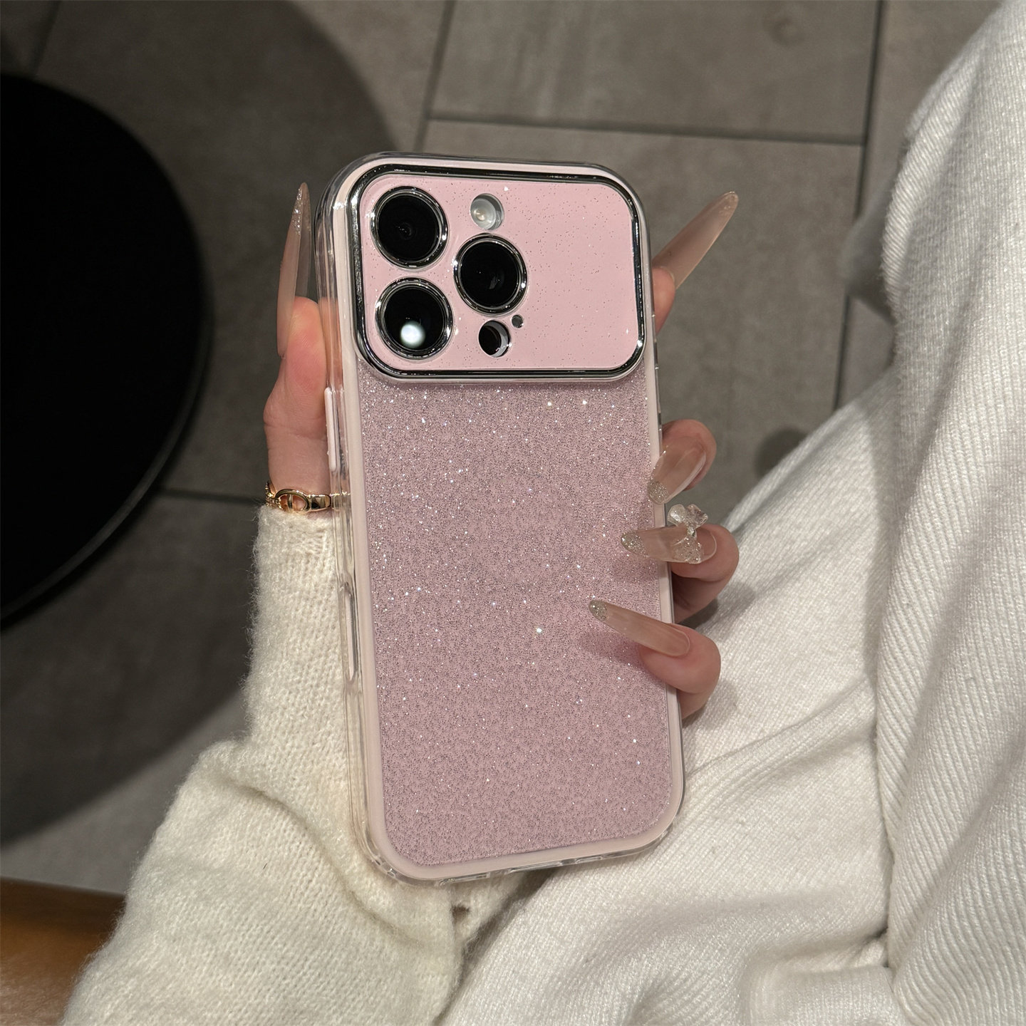 新款高颜值细闪秒变17适用于苹果17promax手机壳16promax高级感iphone15大视窗14爆款13全包12女11网红保护套