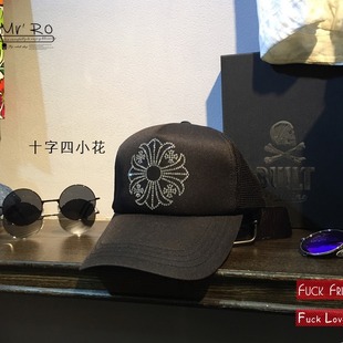 潮牌克罗ch心水钻mmj帽子棒球帽男女同款明星同款遮阳帽休闲帽子