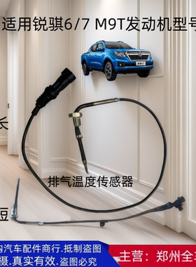 郑州皮卡东风锐骐6/7 P15 P17 M9T排气温度传感器排温感应器 原厂