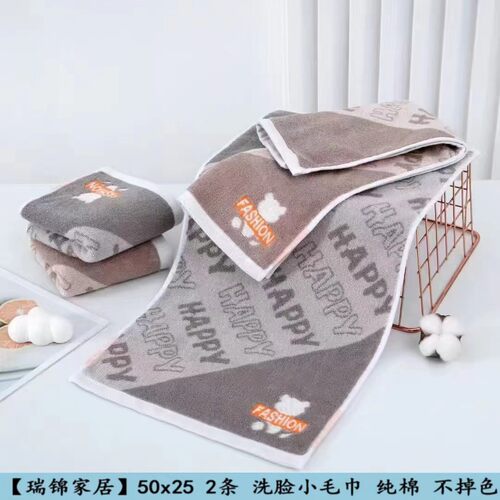 50x25纯棉儿童洗脸小毛巾面巾