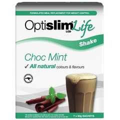 澳洲直邮代购OptiSlim Life代餐奶昔50g*7小包装低脂低卡饱腹营养
