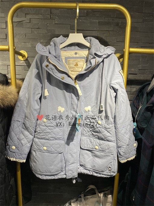 折扣现货小熊韩国专柜正品棉服