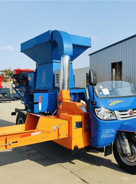 五征三轮芦苇秸秆铡压自液卸青贮切草草车机牛羊饲草IYS铡草压块