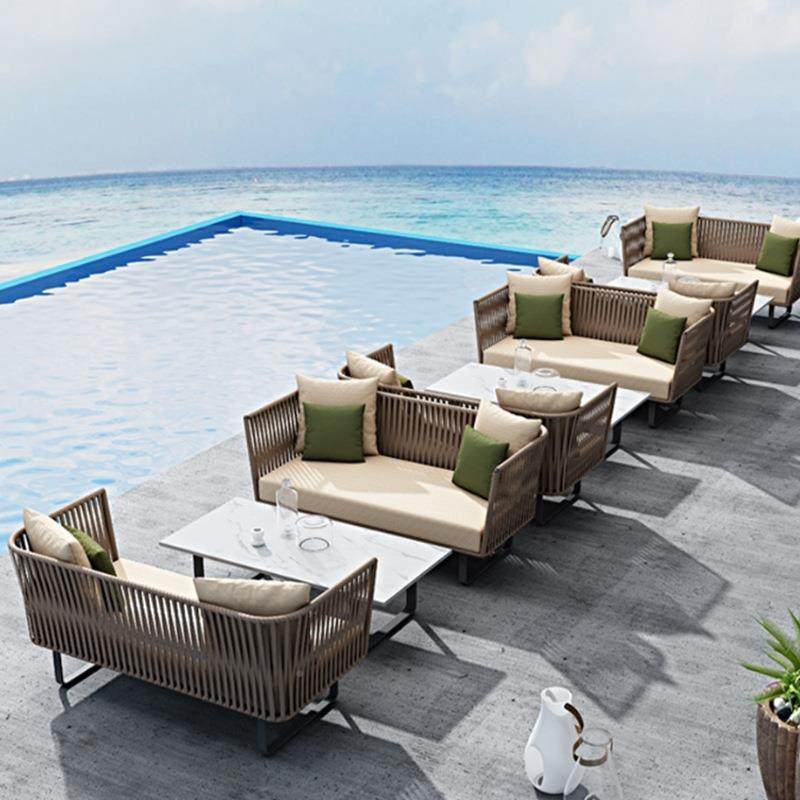 北欧发休闲沙沙发户藤外编沙组合咖98啡厅藤发茶几室外铝合金沙发,住宅家具,户外沙发,淘宝优惠券,粉丝福利购,淘宝优惠卷