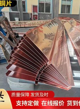 生产t型大紫铜止水片OPJ水坝利坝大程沉降款式可工选可拿样止水铜